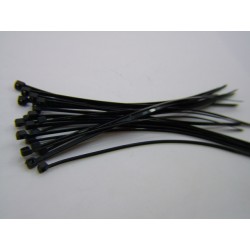 Service Moto Pieces|Serre Cable - Rilsan - Serflex - collier de serrage - Noir - 3.6x250mm (x100)|Collier - Serre Cable |7,10 €