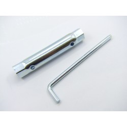 Service Moto Pieces|Bougie - clef a bougie - Hexa - 16/18mm - lg 120mm|Clef a bougie|10,20 €