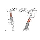 Moteur - Soupape - Ressort  Int. (x1) - SL125/CB500/CB550 ....