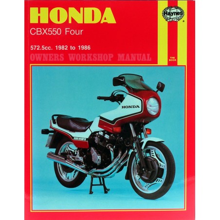 Service Moto Pieces|RTM - CBX550 - Revue Technique Moto - HAYNES - en Anglais|Version Papier|22,00 €