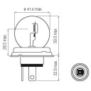 Ampoule - 12v - 45/40w - P45T - Code europeen