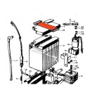 Batterie - sangle de maintien