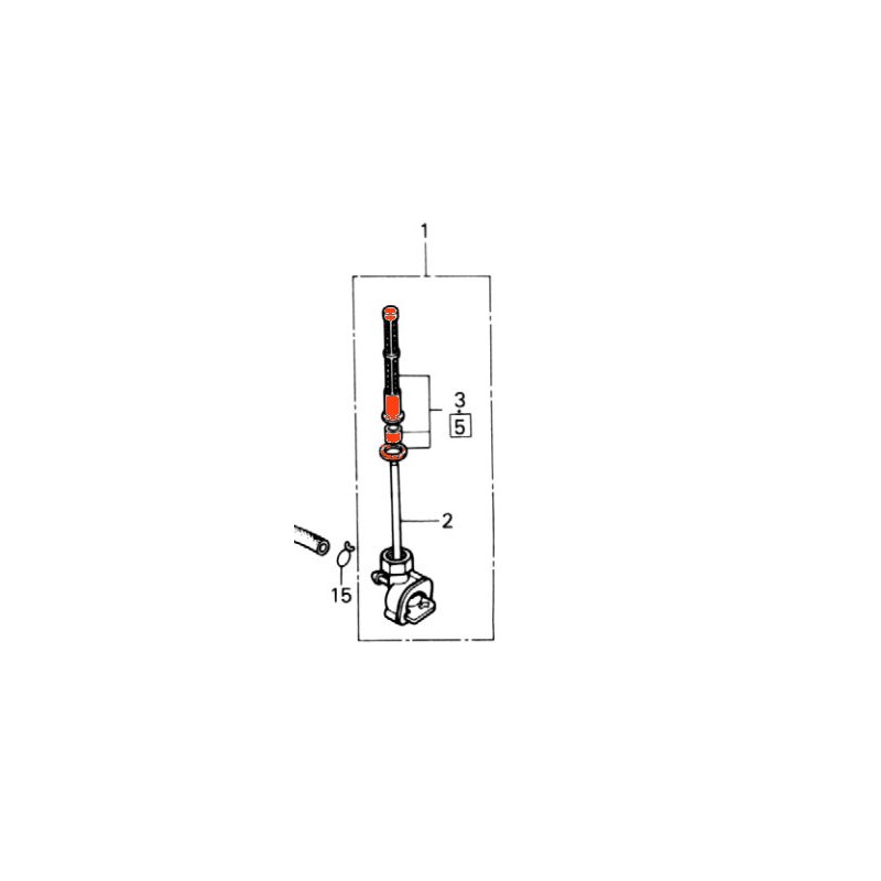 Service Moto Pieces|Robinet de reservoir - Essence - Filtre - N'est plus disponible|Reservoir - robinet|48,00 €