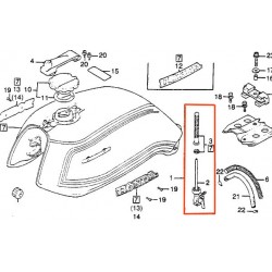 Service Moto Pieces|Reservoir - robinet essence - M16 x1.50 - CB250/400N - CX500 - Honda |Robinet |65,80 €