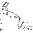 Moteur - Circuit d'huile -  rondelle joint - cuivre ø 10mm - (X1)