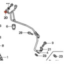 Moteur - Circuit d'huile -  rondelle joint - cuivre ø 7mm - (X1)