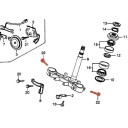 Fourche - Vis - M10 x35 - (x1) - Te inferieur