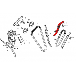 Alternateur - tendeur de chaine - CBX 650