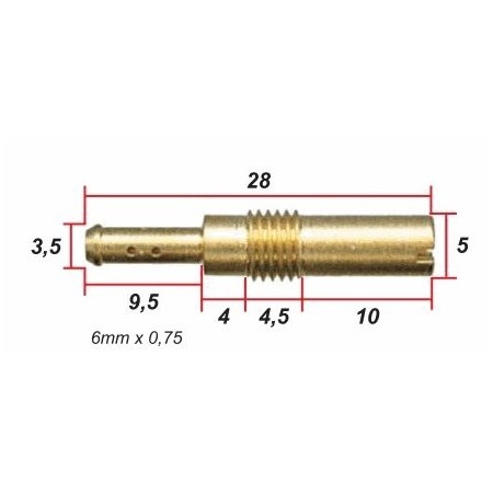 Keihin - ø 0.375 mm - RD N424-21- Jet de Gaz