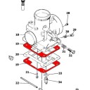 Carburateur - Joint de Cuve - VM13/152