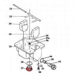 Service Moto Pieces|VM28/253 - Bouchon de cuve de carburateur |Cuve|10,10 €