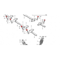 Service Moto Pieces|Carburateur - Kit de reparation (x1) - CB650|Kit entretien carburateur|29,90 €