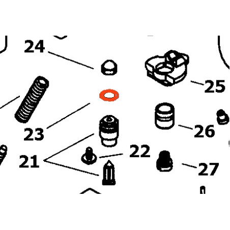 Service Moto Pieces|Carburateur - CR - FCR - Joint torique ( siege, liaison ) - ø 8.00 x1.50mm|Joint Torique|1,00 €