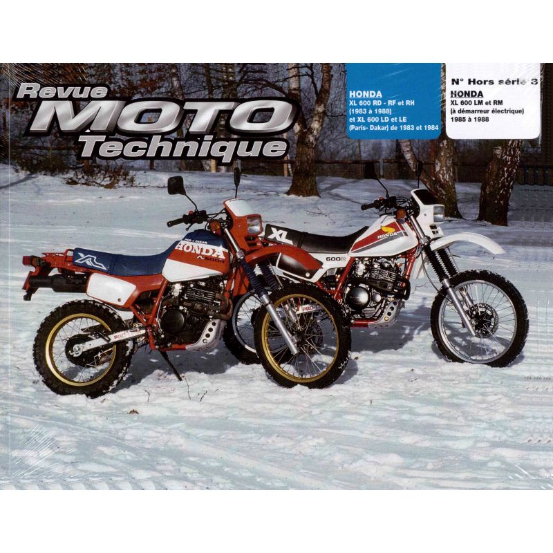 Service Moto Pieces|RTM - N°HS3 - Hors serie N°3 - XL600 - Revue Technique moto - Version PAPIER|Honda|39,00 €