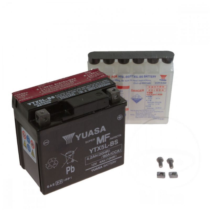 Batterie Acide 12v Ytx5l Bs Yuasa 1670