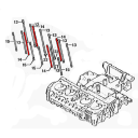 Moteur - Goujon - (x1) - Bloc Cylindre