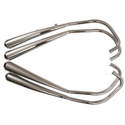 Service Moto Pieces|Echappement - GS125 - 82-99 .... - Chrome - 14305-05361|Ligne - origine|125,60 €