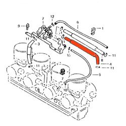 Service Moto Pieces|Reservoir - robinet - CB550K - CB550F / CB550F1|Robinet|121,60 €