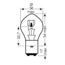 Ampoule - 12v - 45/40w - BA20D - ( 2 ergots )