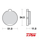 Frein - Jeu de Plaquettes - TRW - MCB-505 Std - Z1300 - KZ1000ST