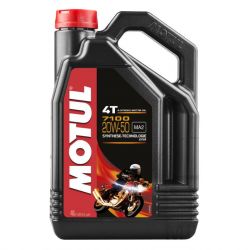 Huile moteur - MOTUL 7100 -  Synthese - 20W50 - 4 Litres