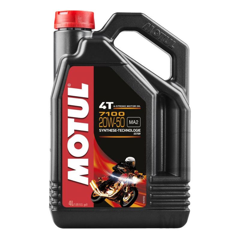 Service Moto Pieces|Huile moteur - MOTUL 7100 -  Synthese - 20W50 - 4 Litres|Huile synthese|104,90 €