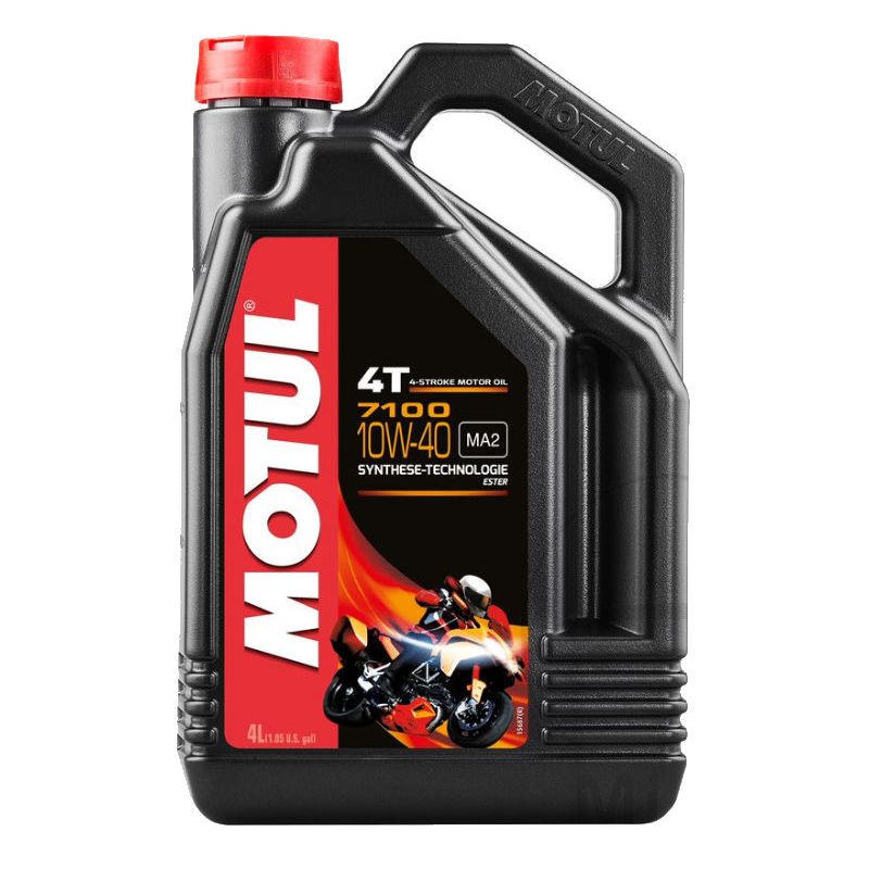 Service Moto Pieces|Huile moteur - MOTUL 7100 -  Synthese - 10W40 - 4 Litres|Huile synthese|84,90 €