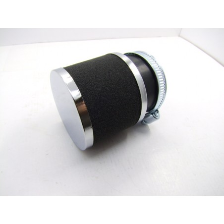 Service Moto Pieces|Filtre a air - ø 50 mm - Cornet Mousse + chrome - (x1) - |Filtre a air - Mousse|6,50 €