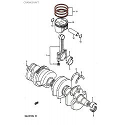 Service Moto Pieces|Moteur - Piston - (+0.00) - 12111-48B04-0F0 - NON LIVRABLE|1989 - GSX-R1100|146,40 €