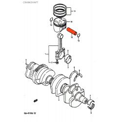 Moteur - Axe de Piston - 12151-05A00