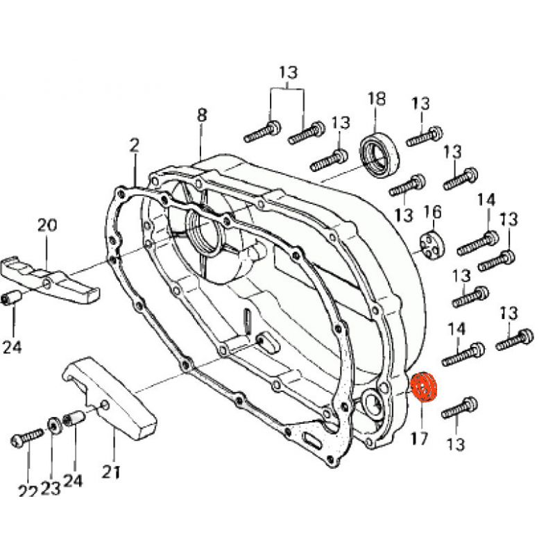 Service Moto Pieces|Moteur - Joint Spy - 92049-012|1979 - KZ400 H|9,90 €