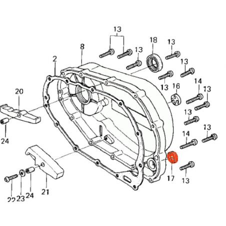 Moteur - Joint Spy - 92049-012