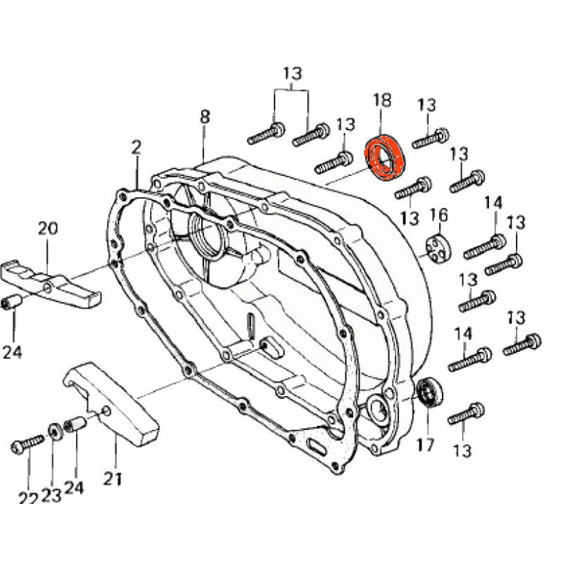 Moteur - Joint Spy - 92050-065