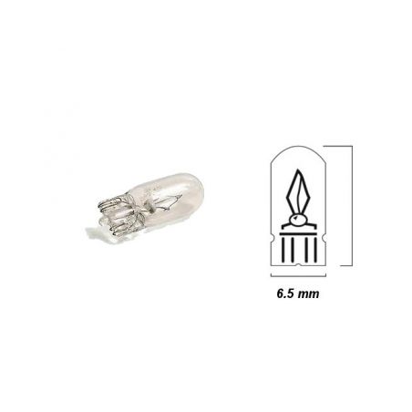 Service Moto Pieces|Ampoule - W2.2x5.2D - 12v - 3w - tableau bord|Ampoule 12 Volt|1,22 €