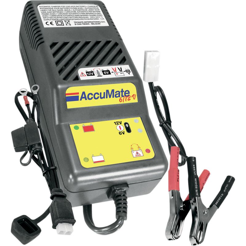 Chargeur de Batterie de Voiture, Protection de Circuit de Chargeur de  Batterie 6V 12V avec Clips de Fil pour Scooter électrique