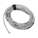 Fil Electrique - 0.75mm2 - Blanc/Noir - 4 metres