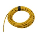 Fil Electrique - 0.75mm2 - Jaune/Noir - 4 metres