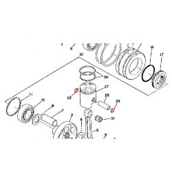 Service Moto Pieces|Moteur - Circlips - Axe de Piston - 13mm - (x2)|Circlps de piston|2,00 €