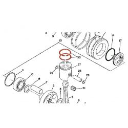 Moteur - Segment - (+0.00) - ø43.00mm - RD125DX - 307-11601-01