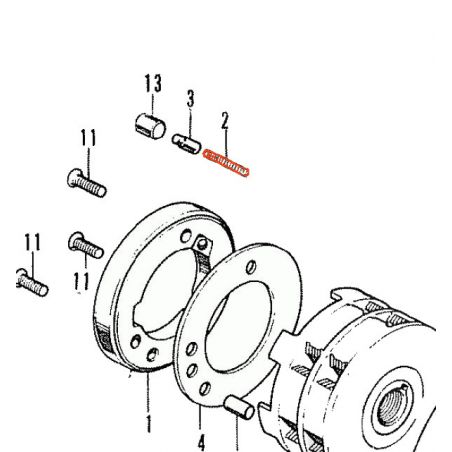 Service Moto Pieces|Demarreur - Roue Libre - CB125, ..., CA125, .... CB175, CB250, CB350K|Moteur|39,90 €