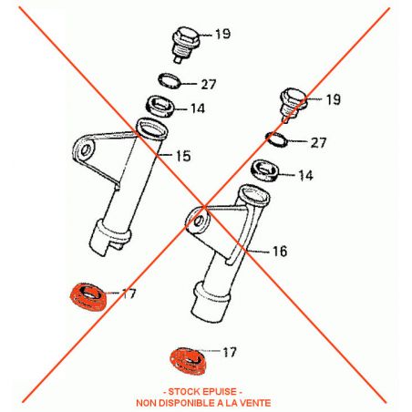 Service Moto Pieces|Fourche - caoutchouc, Silent-bloc|Fourche - Direction|0,00 €