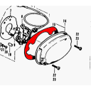 Allumage - joint de carter - CB250K - CB350K