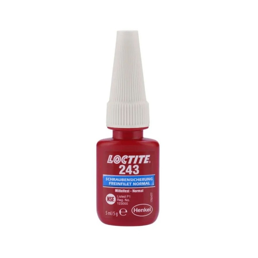 Frein Filet - Loctite 243 - Moyenne resistance - 5ml -  36205-557-215