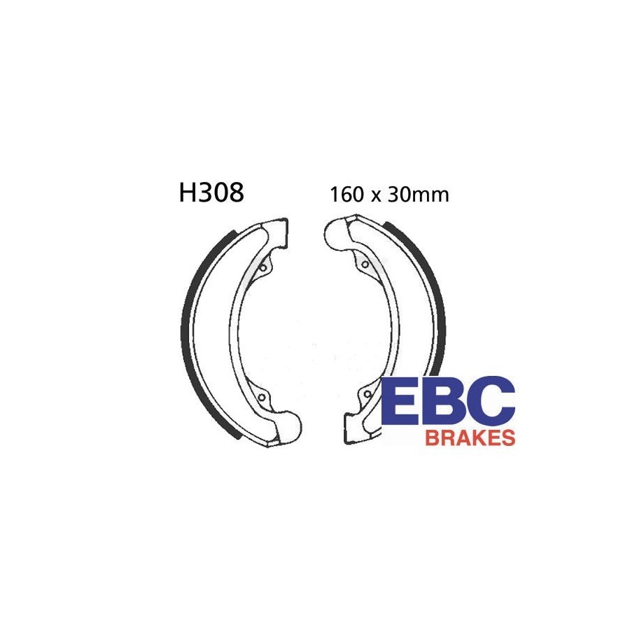 Frein - Machoire - (160x30) - EBC ou DBS - H308 - CB125K - SL350 - ...