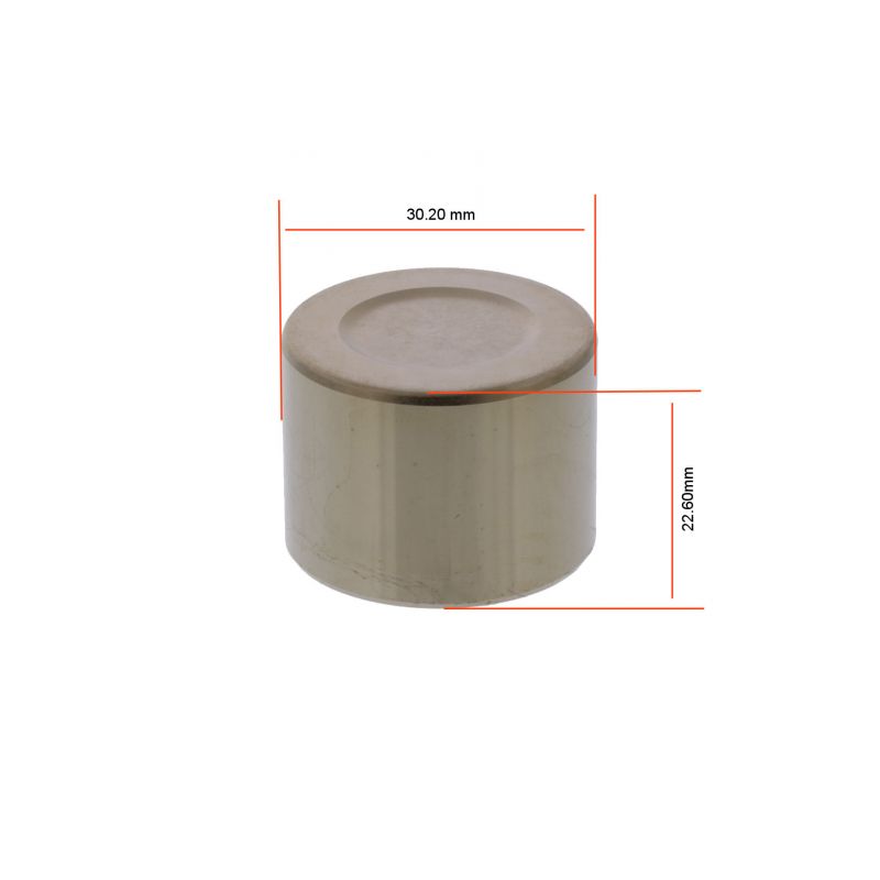 Service Moto Pieces|Frein - Etrier - Piston + Joint - ø 30.20 x 22.60 mm - Acier|Piston Frein|31,20 €