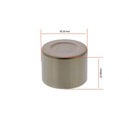 Service Moto Pieces|Frein - Etrier - Piston + Joint - ø 30.20 x 22.60 mm - Acier|Piston Frein|31,20 €