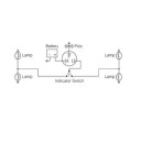 Clignotant - Relai - centrale - 6V / 2x8w +1.5w - 3 Poles