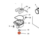Carburateur - FCR - CR - bouchon de Cuve - 018-662