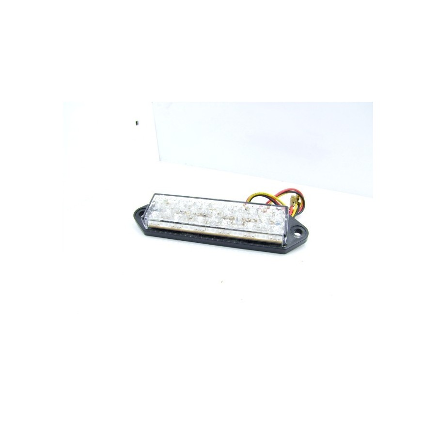 Led - Feux Stop incolore - 25x95mm - Catadioptre a visser ou coller...