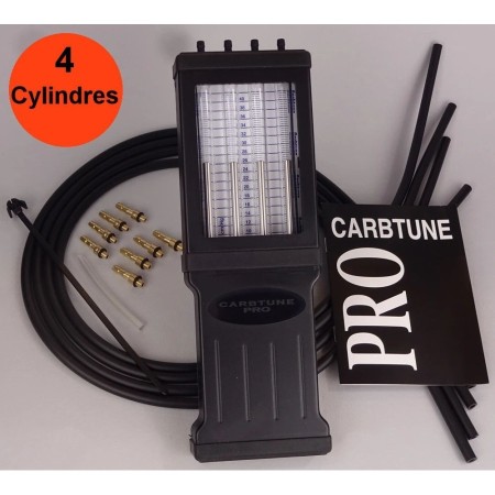 Synchro - 4 carburateurs - Carbtune PRO - manometre a piston + Hous...